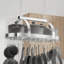 Delauter Hanging Ceiling Pot Rack 34-Inch for Kitchen with 20 S Hooks-94482005