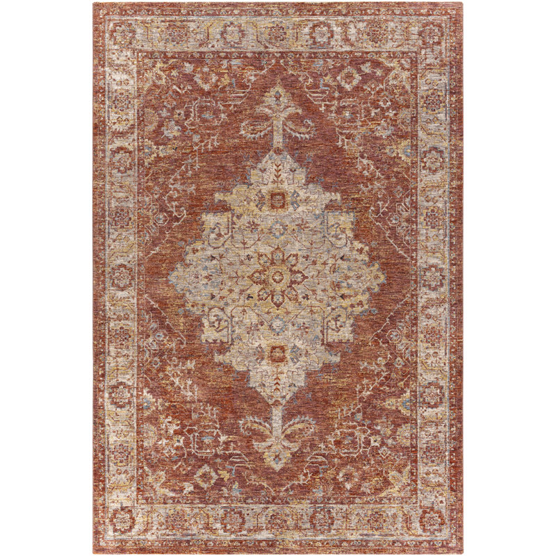 Allie Oriental Indoor Rug, Rectangle 5' x 7'5"