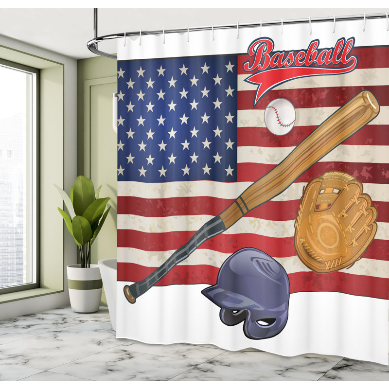 Shower Curtain with Hooks Included, 105"H x 69"W