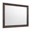 Miroir rectangulaire en bois Ghugas