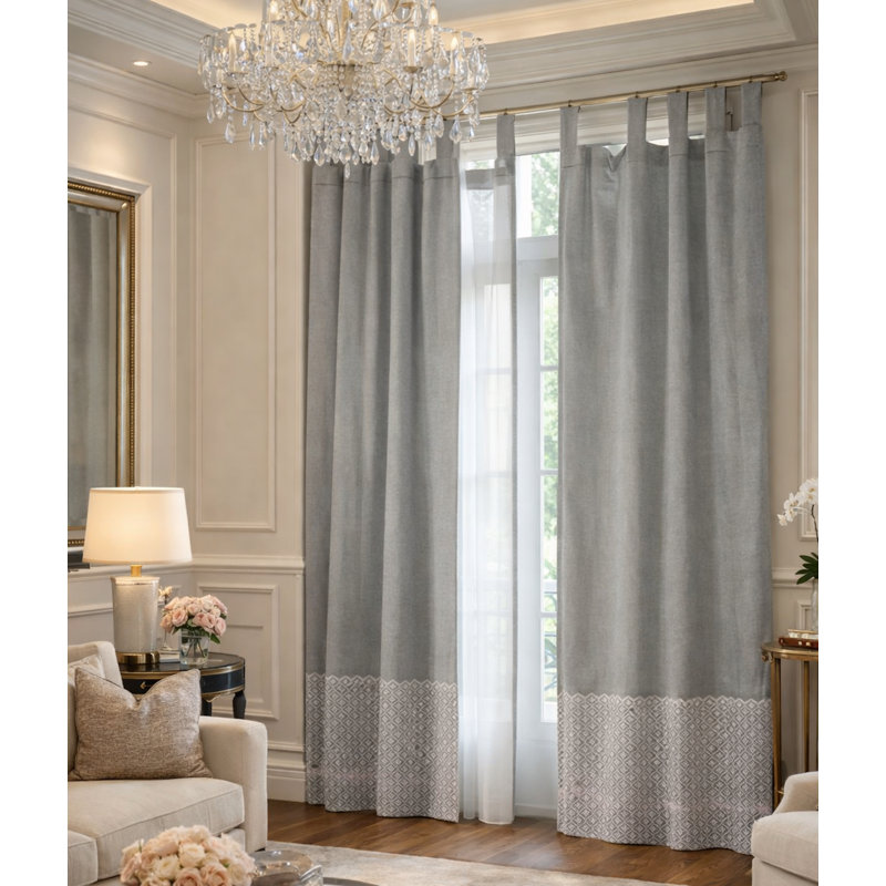 CAROLINE TAB PANEL, L 50 po x L 63 po, Vert
