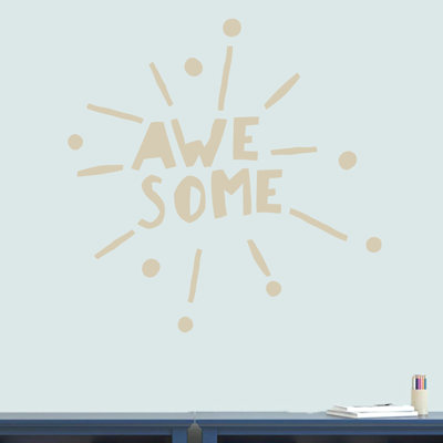 Non-Wall Damaging Wall Decal