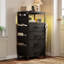 40cm W Metal Bedside Table-1593717522