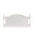 Classic White Wooden Full Bed For Bedroom With Slats & Foot Board Size-568837674
