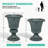 Urn Planter Flower Pot Vase Indoor Outdoor Garden Plant Container Front Column Wedding Pot Decor-1969488910-1969488897