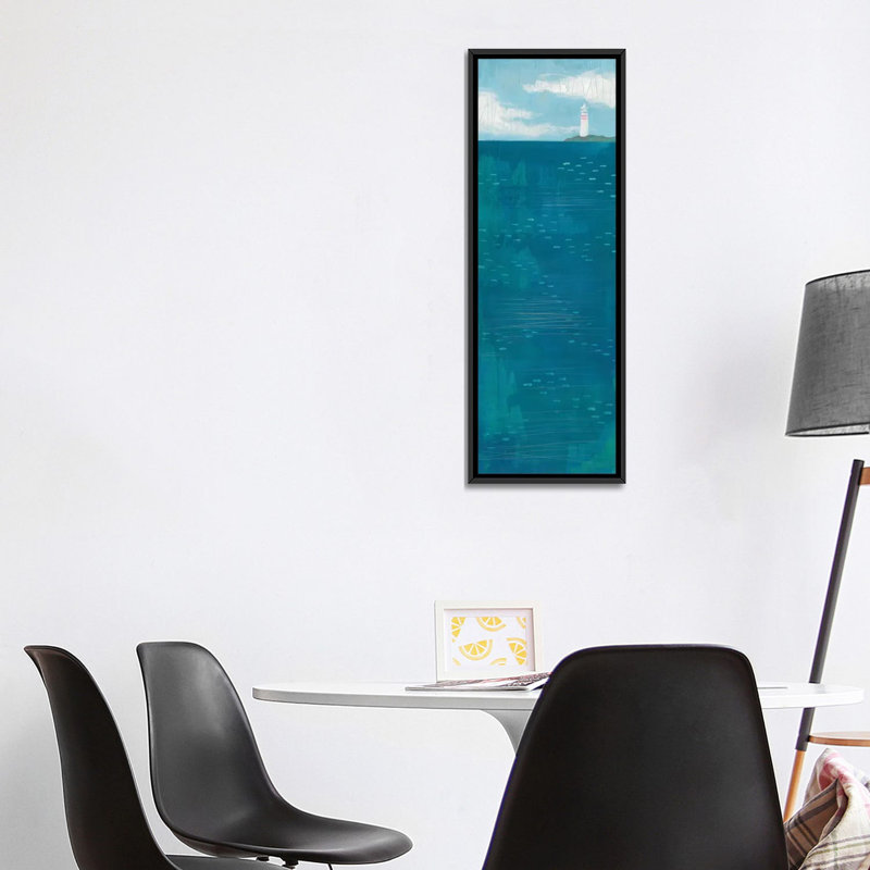 «To the Lighthouse» par Melissa Averinos - Estampe numérique sur toile tendue avec châssis, H 36 po x l 12 po x P 1,5 po