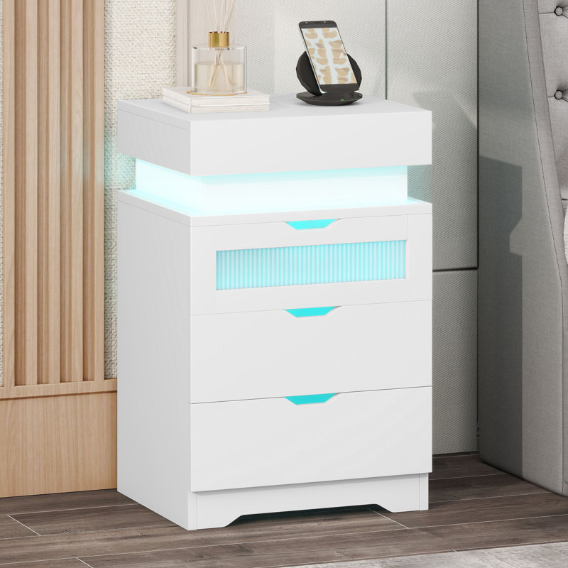 45cm W Bedside Table