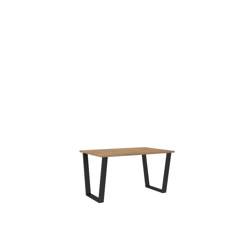 Edlynn Dining Table, 75cm H x 138cm L x 67cm W, Brown