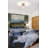Caridad Glass Semi Flush Mount-1029042053