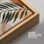 Feuille de palmier Mid-Century et symboles géométriques de formes abstraites, bohème moderne, coloré, chic, 2 pièces-98109269-98109270