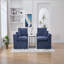Canapé modulaire modulaire Cloud, canapé Comfy Cloud Modern, 2 places avec housses de coussin, meubles amovibles pour salon, chambre à coucher, appartements, dortoirs, sans assemblage requis-1547167058