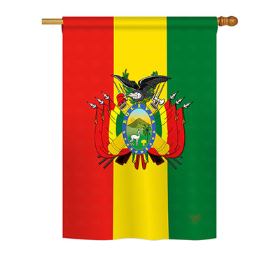Double Sided Polyester House Flag