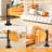 1500 W Electric Tower Ceramic Space Heater With 3D Realistic Flame