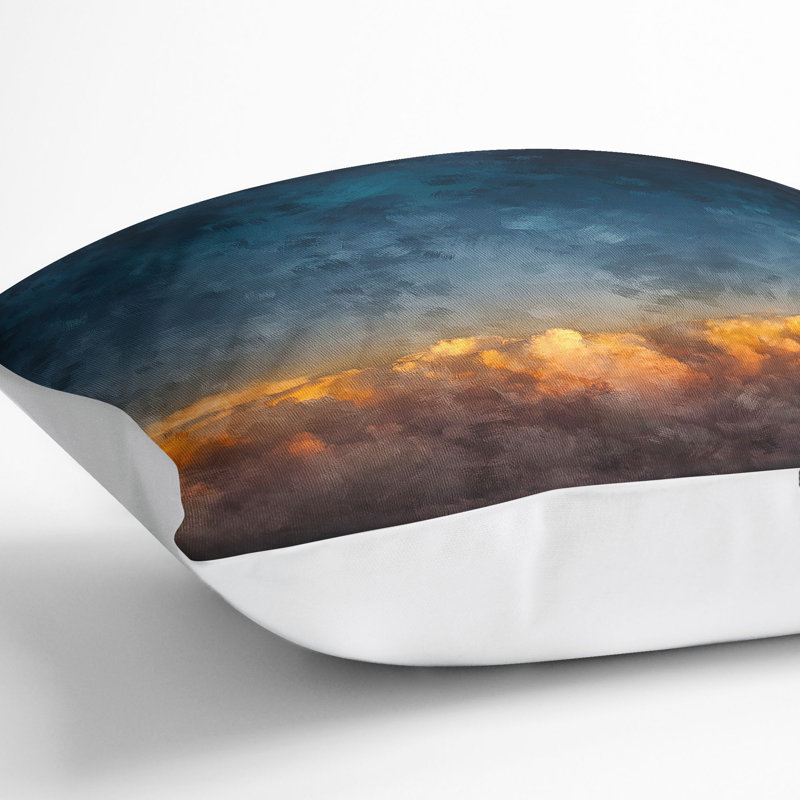 Square Cushion, 40cm H x 40cm W x 15cm D, White