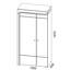 102cm Closet System