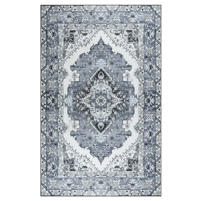 Vintage Look Shag Area Rug, Rectangle 275 x 336 cm