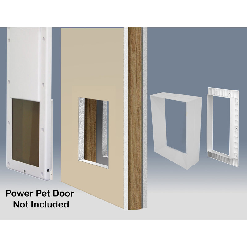 6'' H Pet Door Accessory, Medium (6" H x 9" W x 12" )
