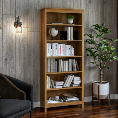 Classic Shaker Style Solid Wood Bookcase