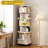Rotating Rolling Bookcase with 1 Drawer-1239783562-1216937229