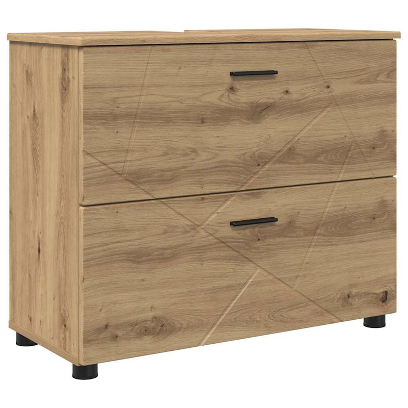 76.5cm Bathroom Vanity Base Only, Artisan Oak