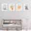 Deeley Animals 4 - Piece Paper Print