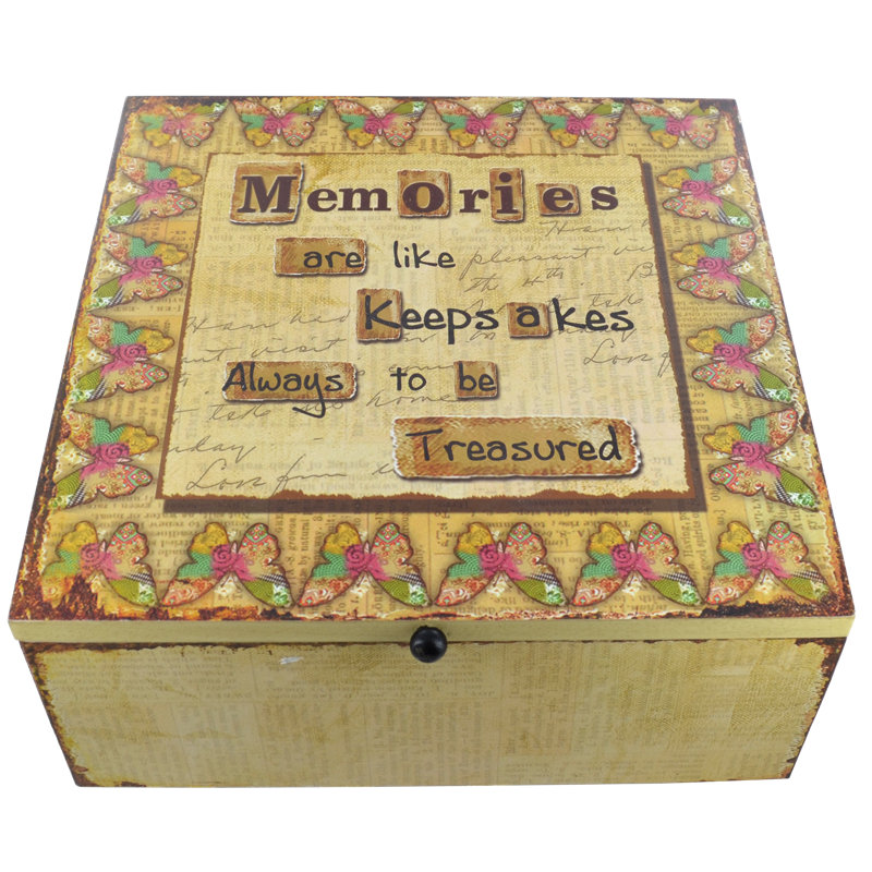 Berumen Handmade Wooden Memory Box