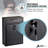 Large Secure Drop Box Wall Mounted Mailbox with Key Lock-87104180-87104183