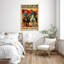 «Krissa Husband and Wife Riding Partners», impression sur toile-1213434819