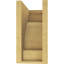 Bois de cèdre méditerranéen, grain de bois TimberThane Corbel, brun clair apprêté-88291008