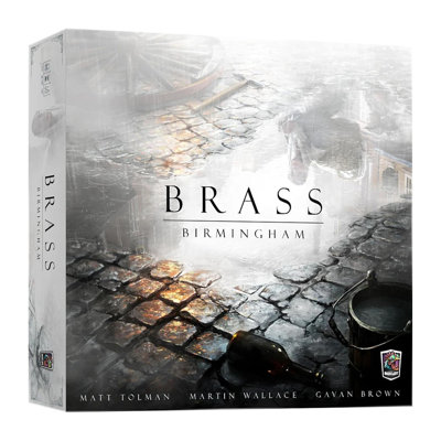 Roxley Games Brass Birmingham Board Game, Economic Strategy Game