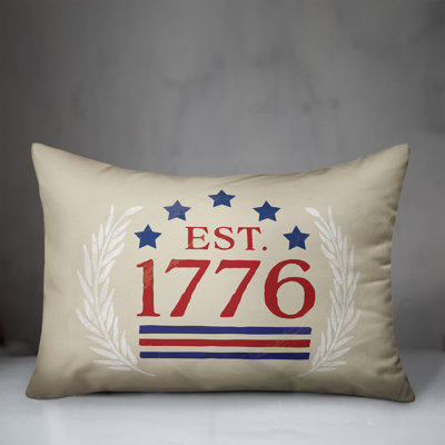 Outdoor Reversible Throw Pillow