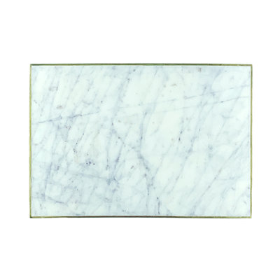 Canvas Home Verona White Marble Cheese Board