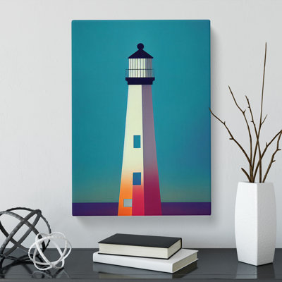 Lighthouse Minimalism Vol.2 - Wrapped Canvas