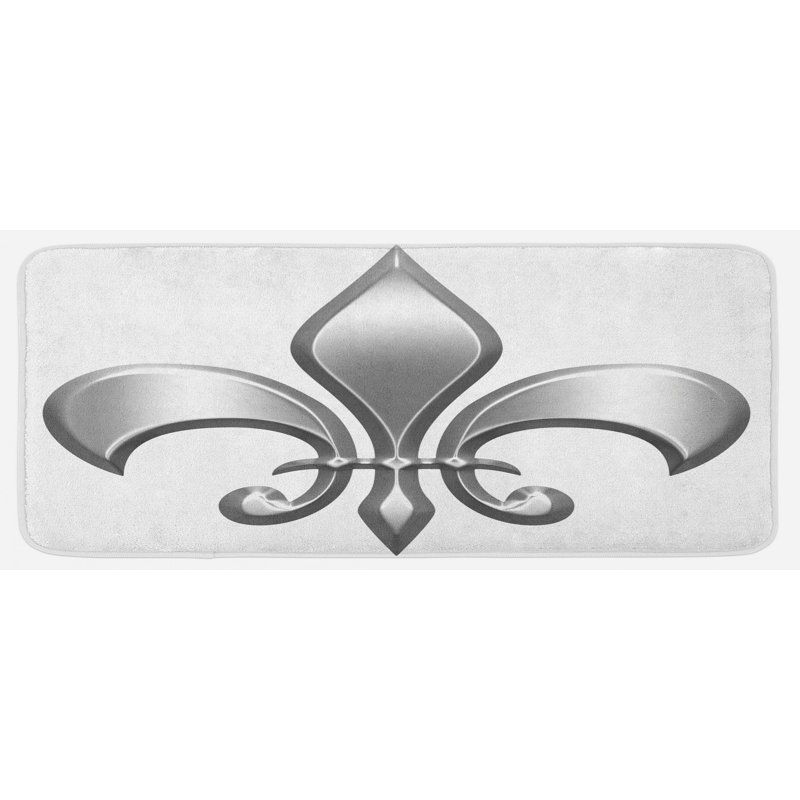 Tapis de cuisine fleur de lis
