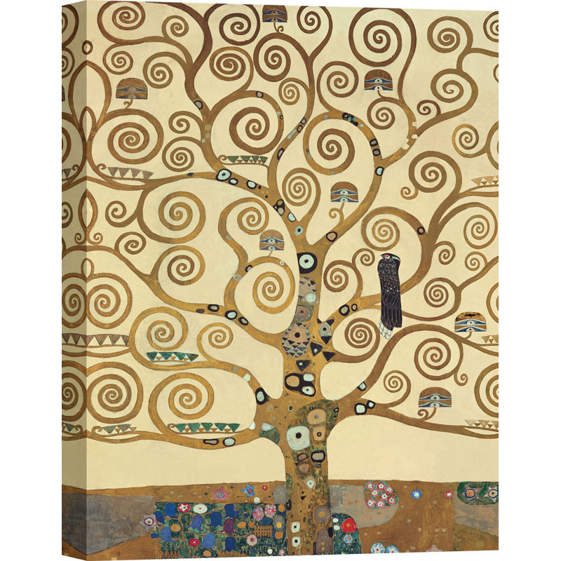 “The Tree Of Life” by Gustav Klimt - Wrapped Canvas Painting, 70cm H x 50cm W x 4cm D