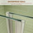 44-48 in. W x 72 in. H Semi-Frameless Double Sliding Shower Door with 1/4 in. Tempered Clear Glass-114500375