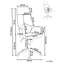 Office Chair with Headrest-1123444237