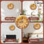Horloge en cristal avec chiffres