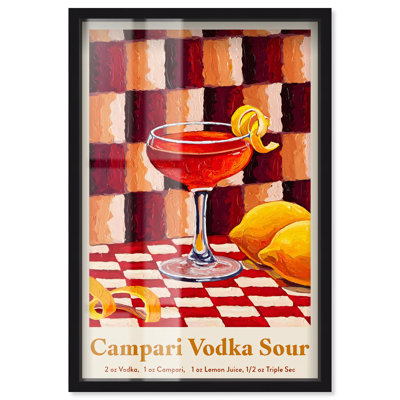 «Zesty Elixir Shadowbox Print Summer Art Prints» par Art Remedy