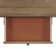 Gracie Oaks Lorayne Rectangular Counter Table in Walnut and Antique White