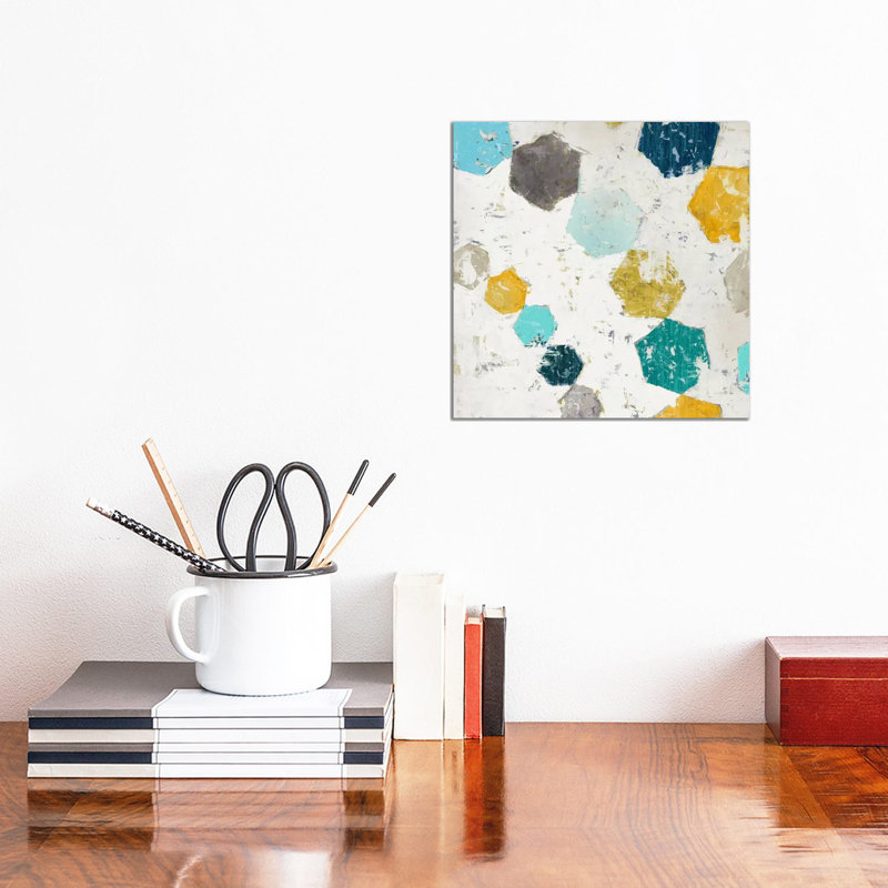 Hexagon II by Edward Selkirk - Wrapped Canvas Print, 30.48 cm H x 30.48 cm W