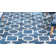 Arneshia Cotton Blue/Beige Area Rug