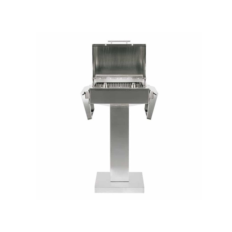 Electric Grill With Pedestal Stand