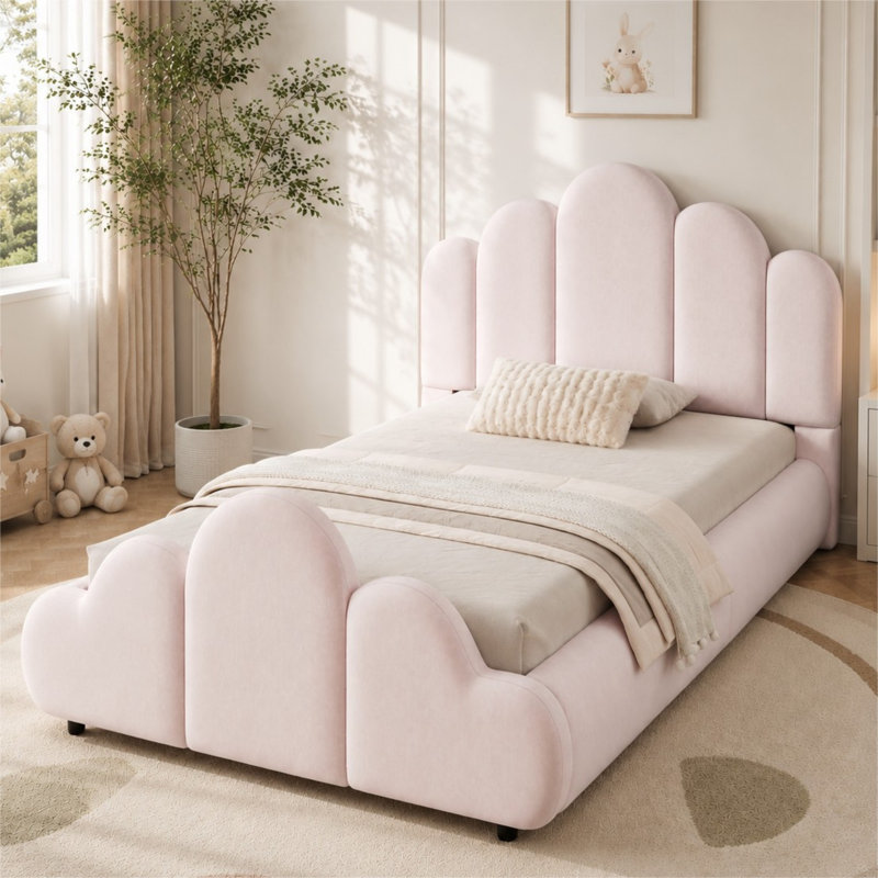 Single (3') Bed, Pink