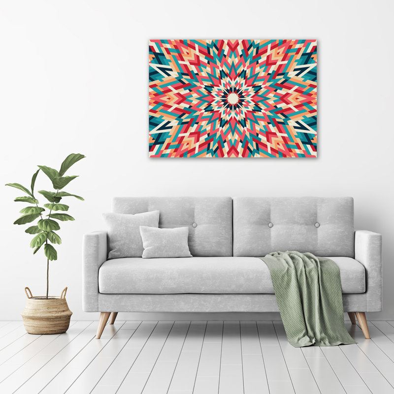 Kaleidoscope - No Frame Print on Glass