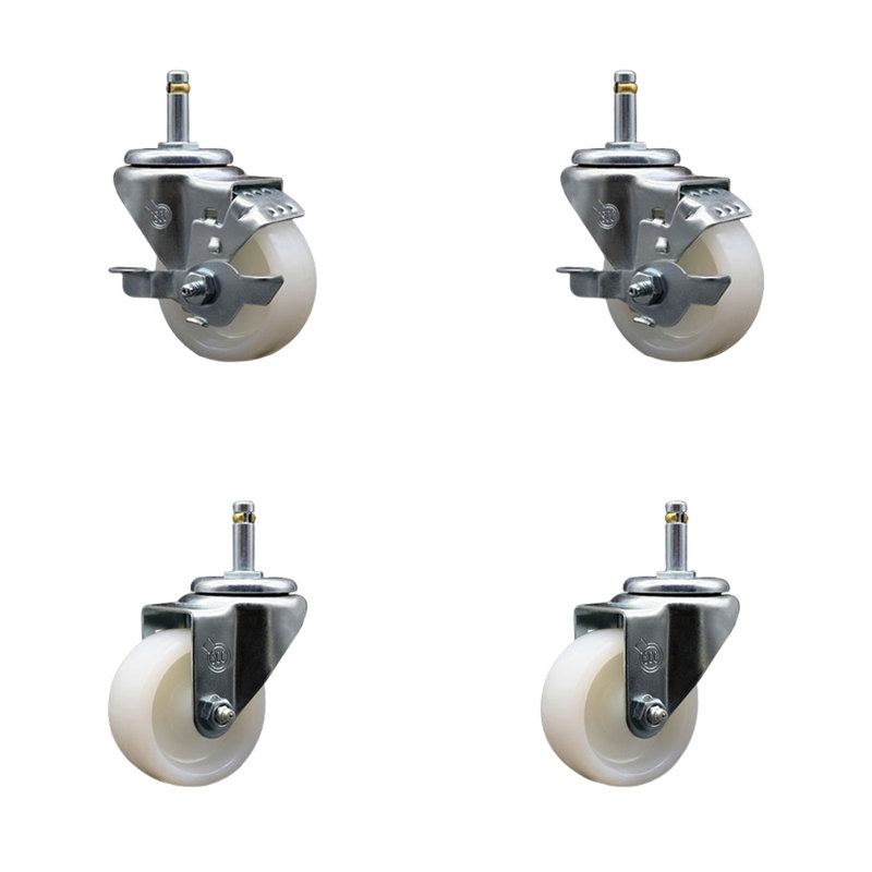 4-Piece Nylon Caster Set