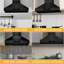 Hotte de cuisine 48 pouces avec hotte de cuisine murale en acier inoxydable à 4 vitesses avec contrôle tactile et détection de geste-122620369
