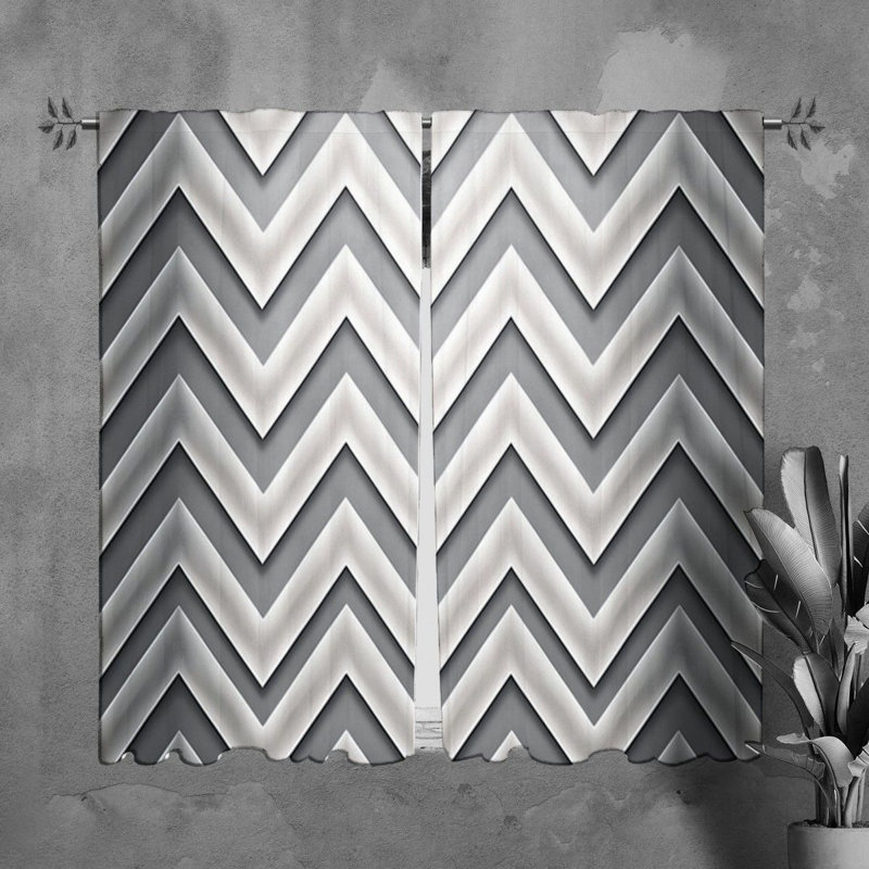 Paire de rideaux obscurcissant en polyester Tamell, L 20 po x L 82 po
