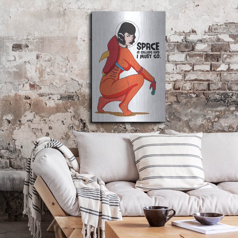 «Bettie Astronaut 2» par Craig Snodgrass, H 36 po x l 24 po