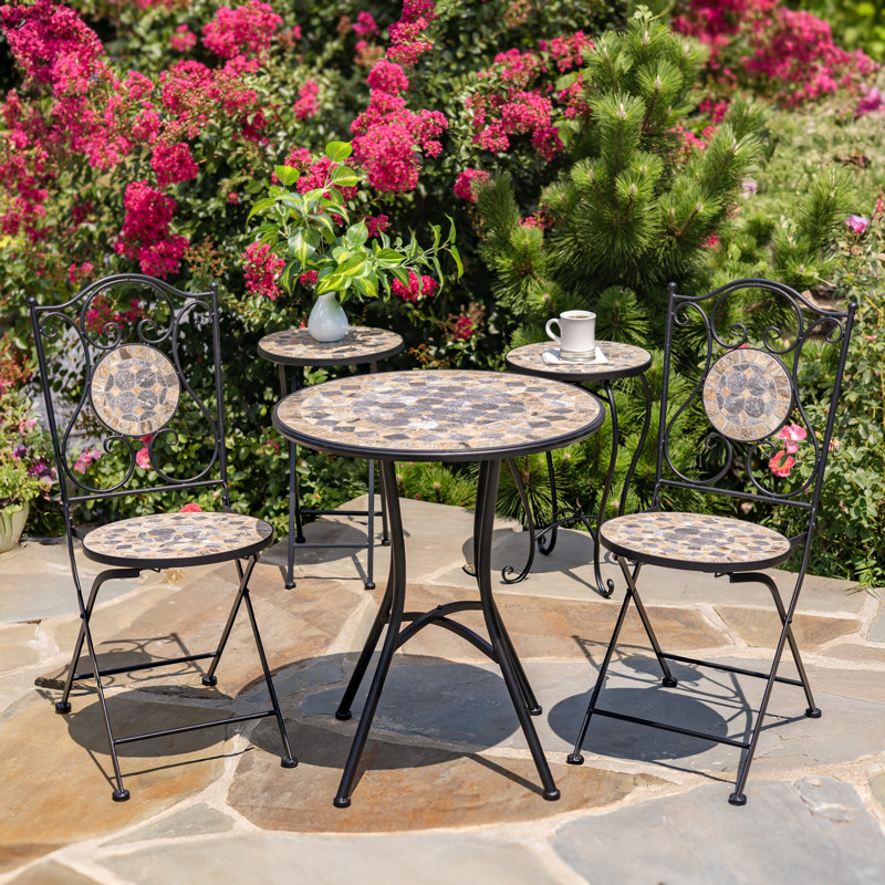 Reld 2 - Person Patio Dining Set with Round Table